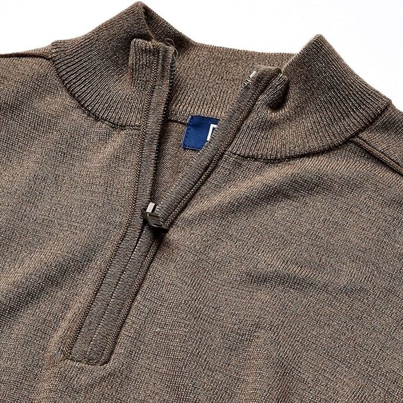 CUTTER & BUCK Henry Quarter-Zip Pullover Sweater - Picture 2 of 2